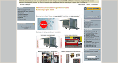 Desktop Screenshot of materiel-restauration-pro.com